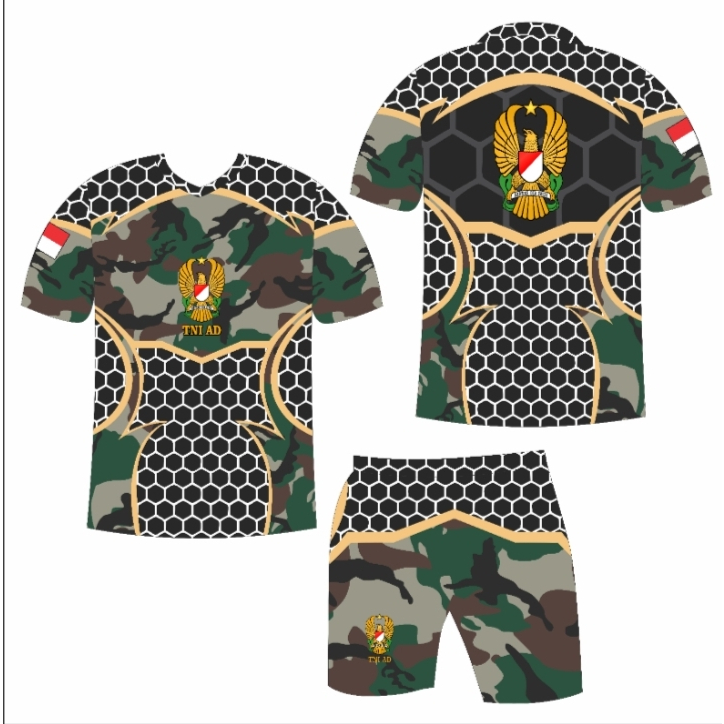 SETELAN TNI ANAK UNISEX SET LORENG ANAK KIDS DAN JUNIOR BAJU JERSEY ANAK USIA 1 SAMPAI 10 TAHUN SET