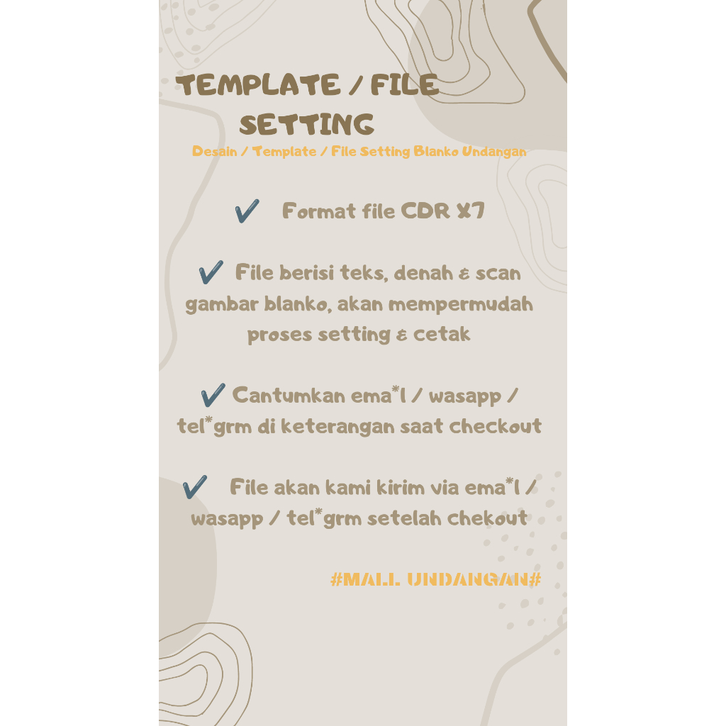 TEMPLATE BLANKO UNDANGAN - FILE SETTING BLANKO UNDANGAN ALL SERIES