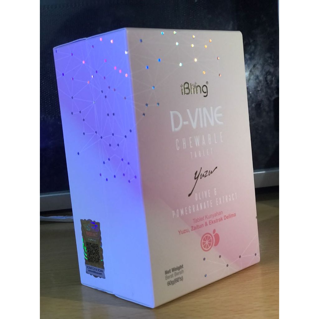 D- VINE Colagen 100 % Original isi 60 Butir
