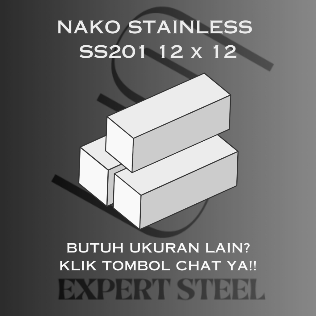 NAKO STAINLESS 201 12 X 12 X 1M