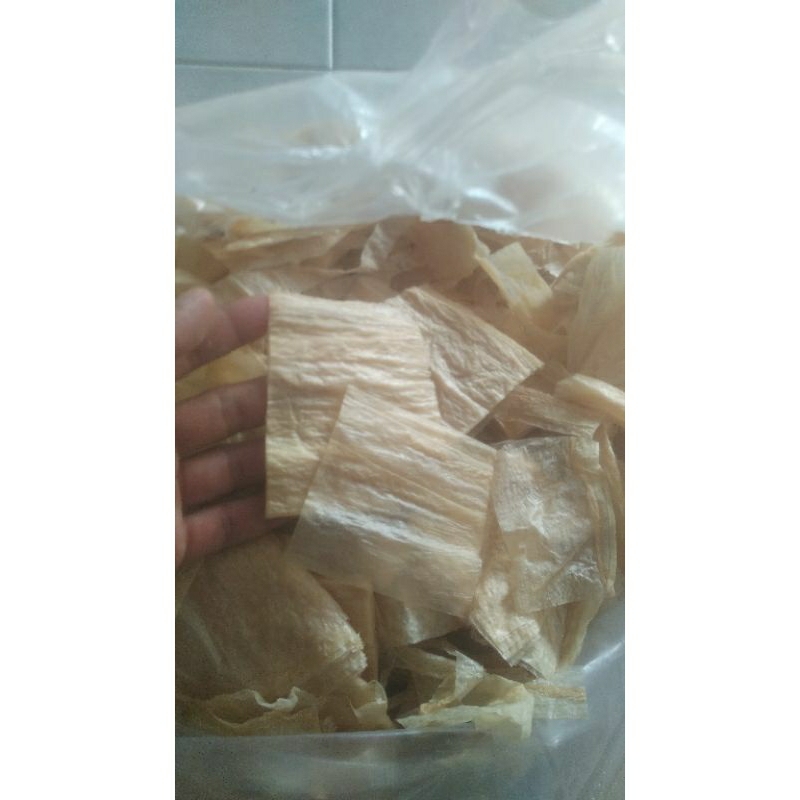 

kulit kembang tahu kering kualitas premium super 1kg