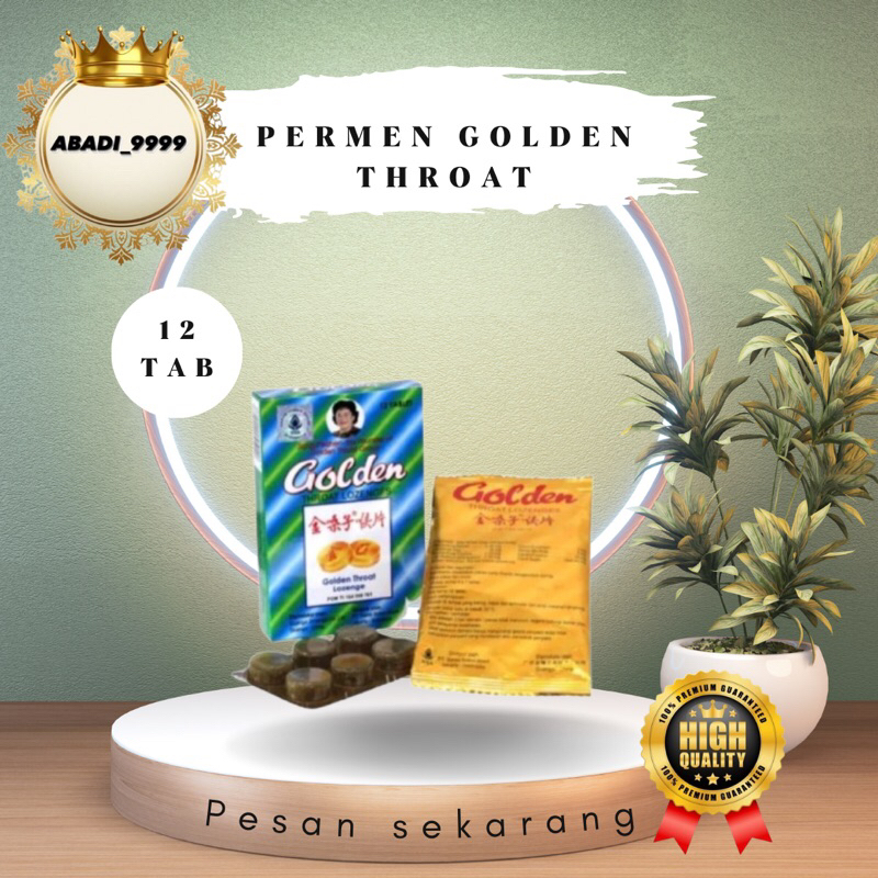 

Permen Golden Throat Lozenges SSA