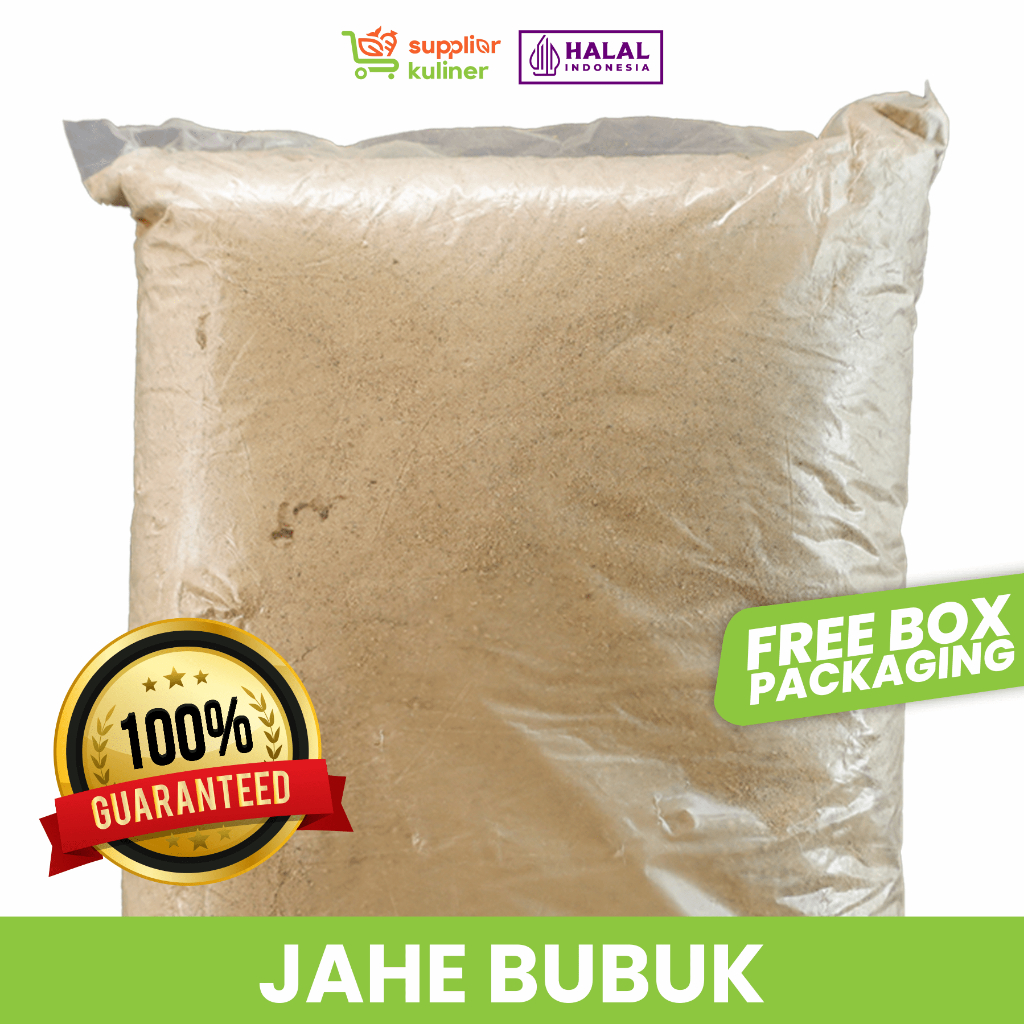 

JAHE BUBUK (GINGER POWDER) / JAHE BUBUK MURNI / REMPAH JAHE 250 G
