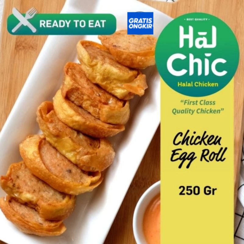 

Chicken Egg Roll 250 Gram HalChic