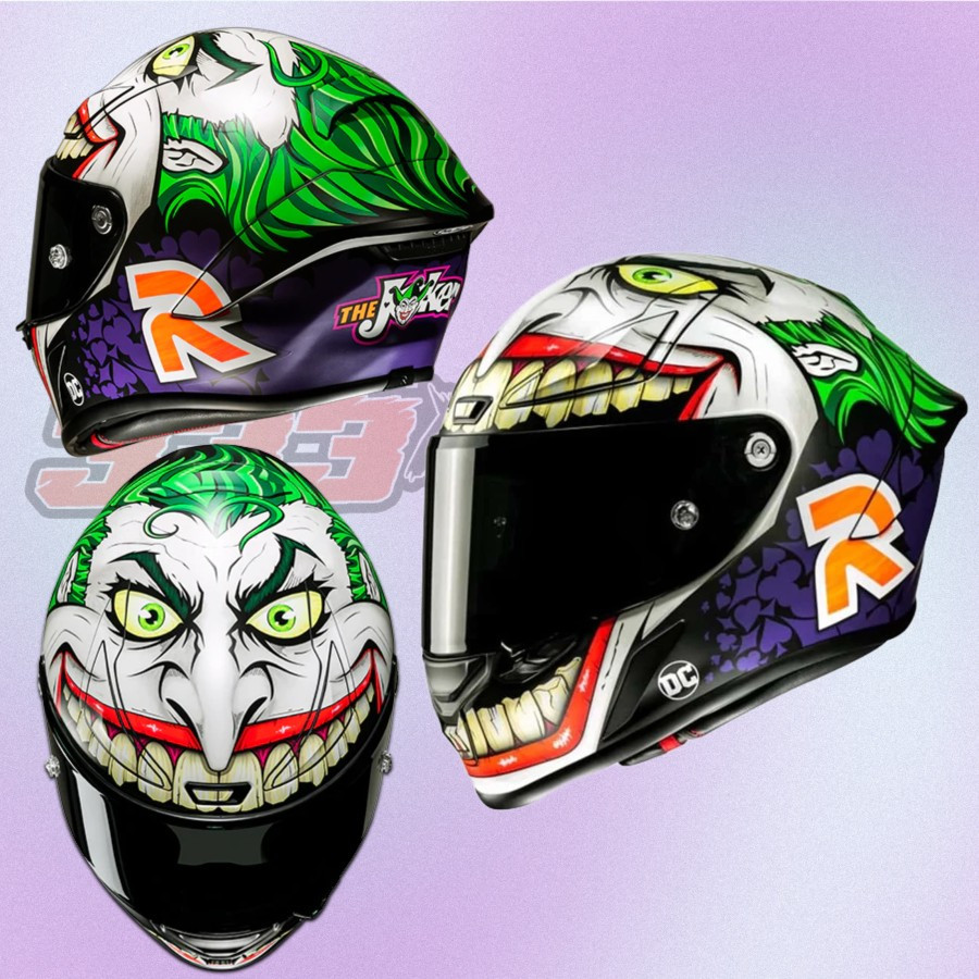 Helm HJC RPHA1N Joker DC Helmet HJC RPHA1N Joker Dc Original