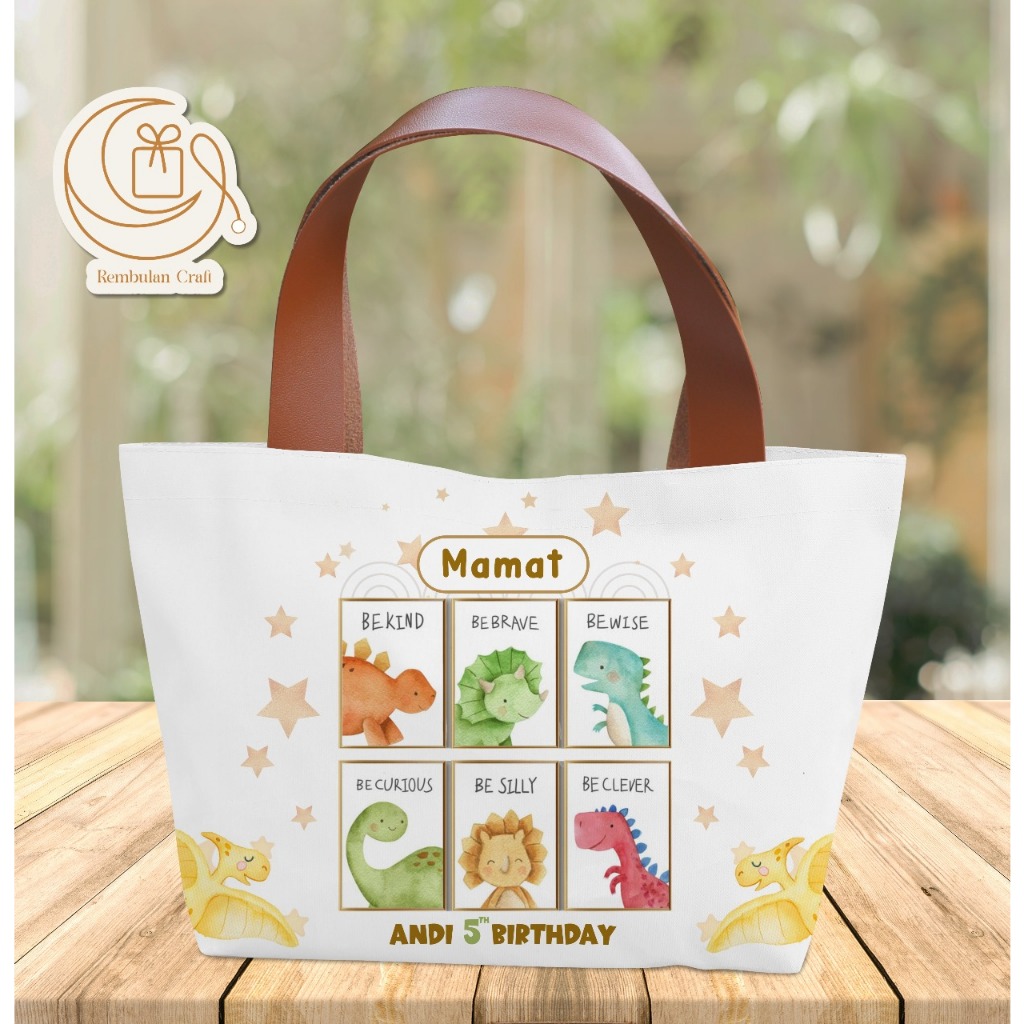 

MINI JENNY !!! /TAS ULANGTAHUN/POLYESTER/KANVAS DINIER/FULL COLOUR
