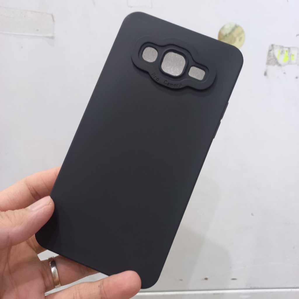 Black Matte Case Samsung J2 Prime / J5 Prime / J7 Prime Silikon Case Hitam Polos