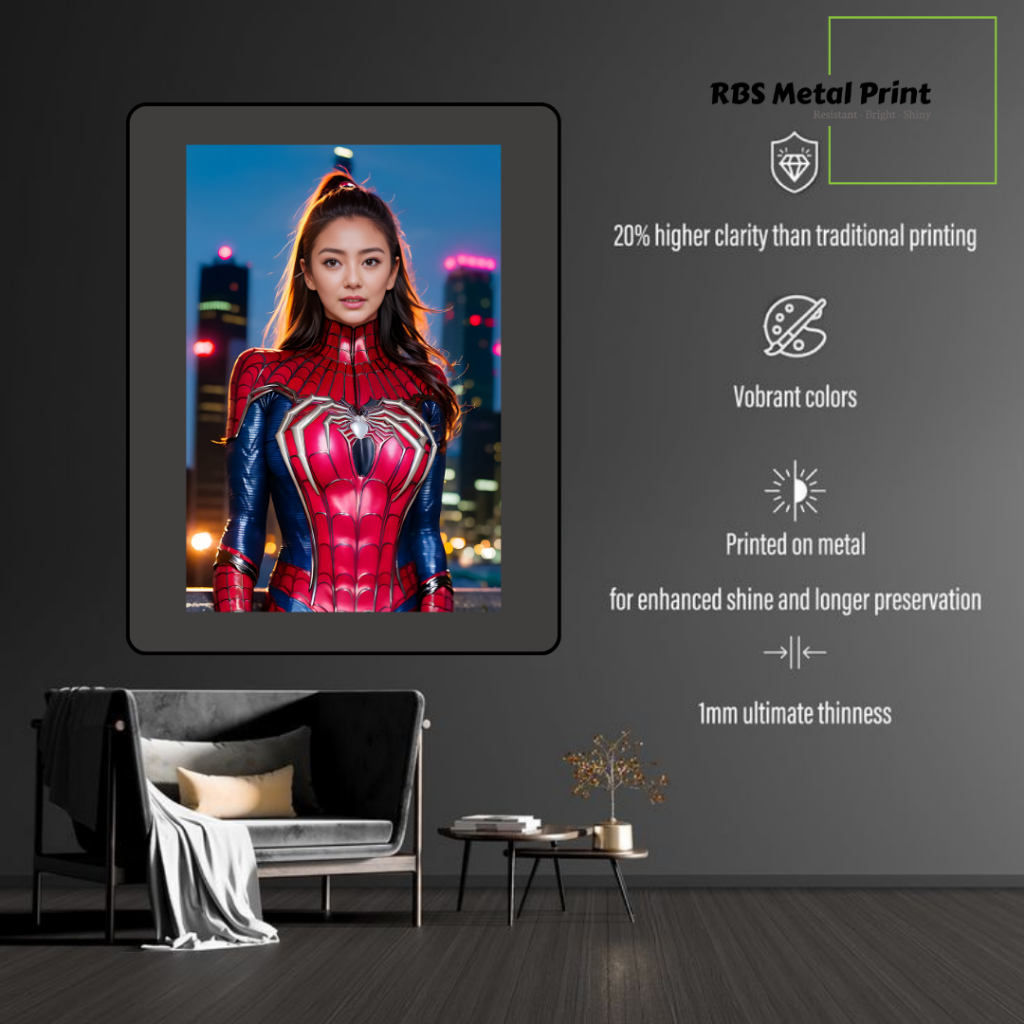 Custom HD Metal Print 1mm | High Gloss Aluminium Photo Print Uk. 20x30cm | Metal Photo Prints | Post