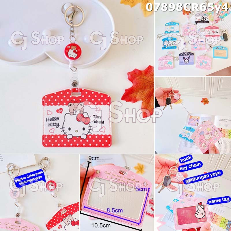 

Kitty Melody Kuromi Name Tag tali yoyo 07898 07899 07900