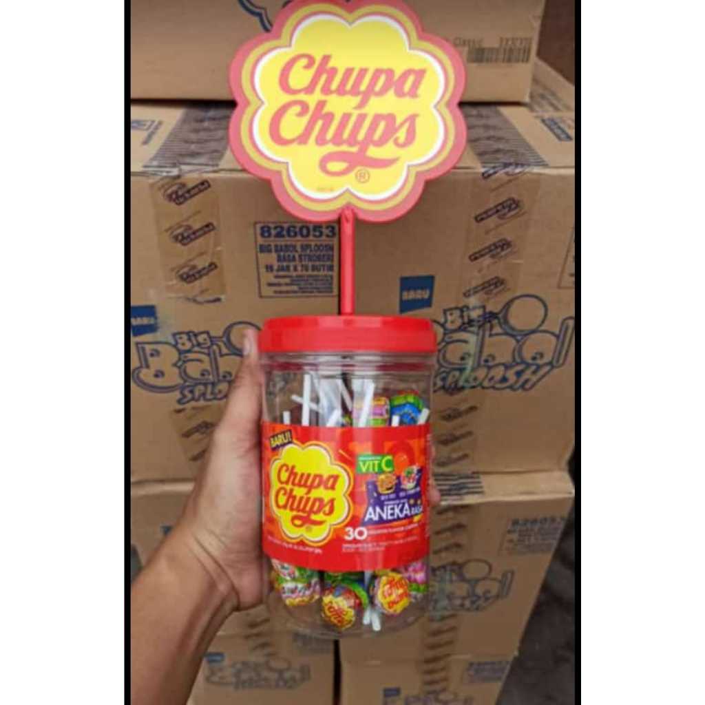 

Chupa Chups Lollipop 1 Toples/Sak isi 30pcs