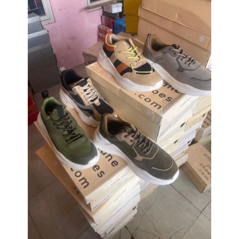 Sepatu running wanita sneakers Amanda Jane Original