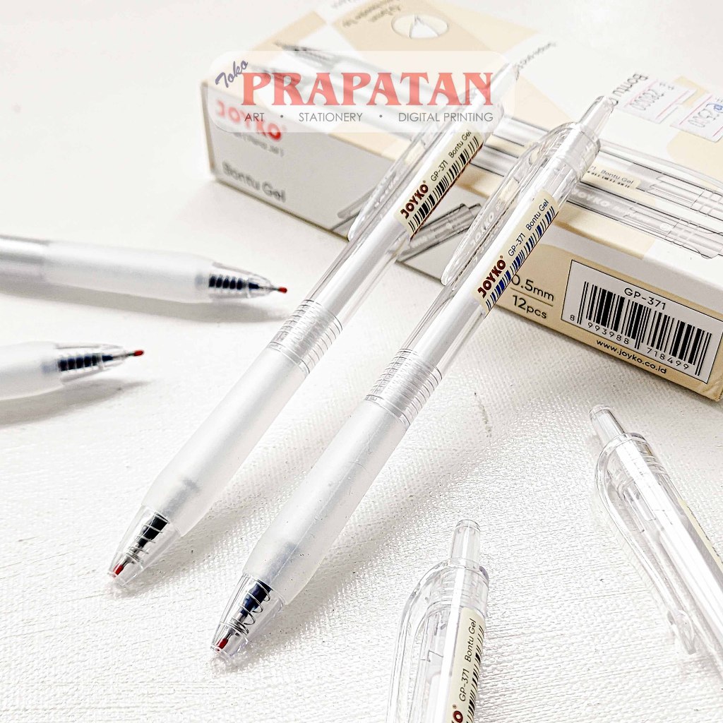 

Joyko GP-371 Bontu Gel Pen 0.5mm | Pena Jel | Pulpen