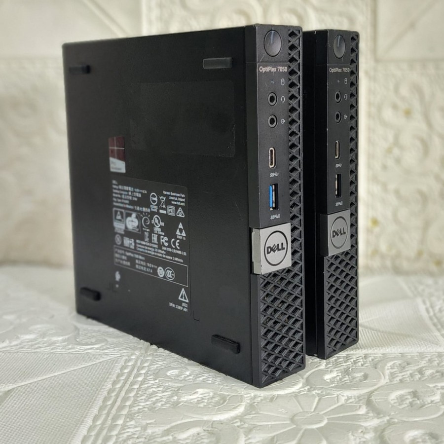 MINI PC DELL OPTIPLEX 7050 I7 GENERASI 7 7700 RAM 16GB SSD 256GB LIKE NEW