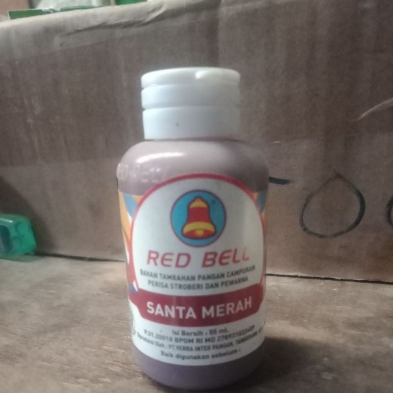 

Red bell santa merah botol