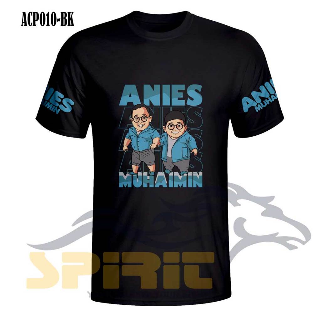 kaos anies baswedan 2024 - kaos anies - kaos amin anies baswedan 2024 - kaos amin katun premium