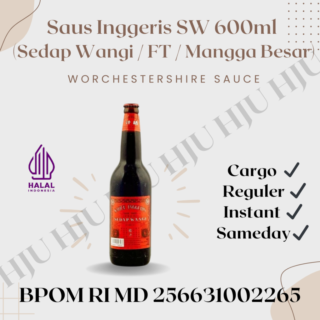 

Saos Inggeris SW 600ml (Sedap Wangi / FT / Mangga Besar)