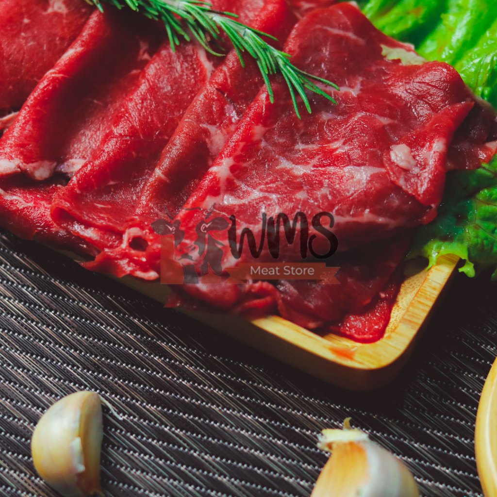 

Aus Wagyu Beef Sukiyaki Slice - 250 grm