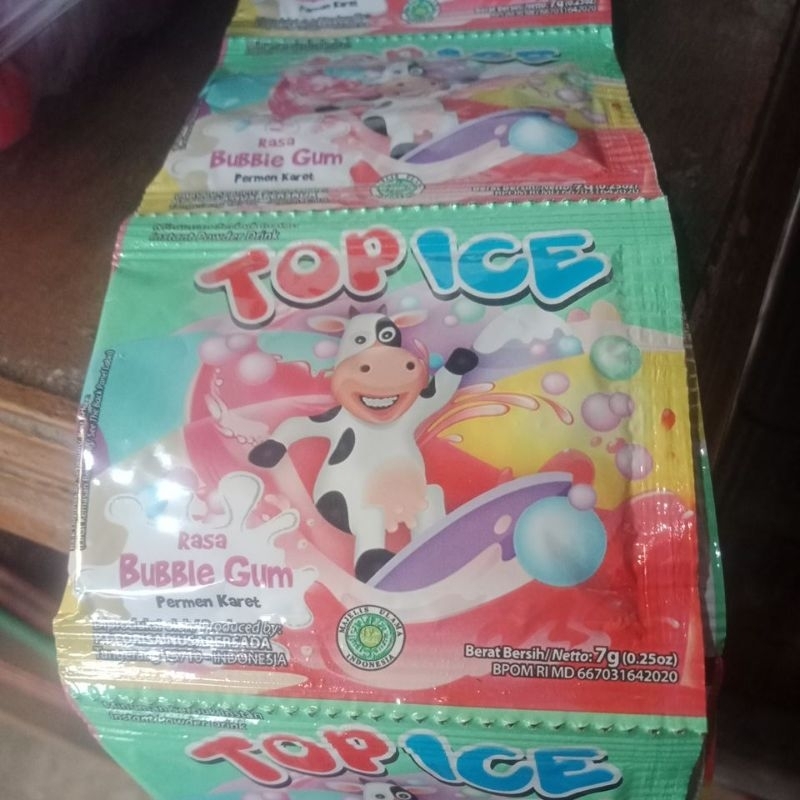 

top ice buble gum