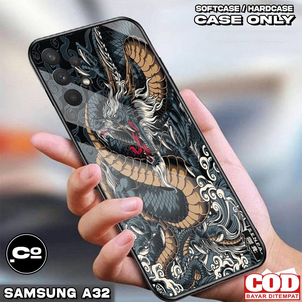 Case SAMSUNG A32 4G - Casing SAMSUNG A32 4G [ DRGN ] Silikon SAMSUNG A32 4G - Kesing Hp - Casing Hp 