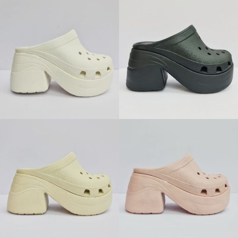 CROCS SIREN CLOG/SANDAL WEDGES WANITA/SANDAL CROCS WANITA