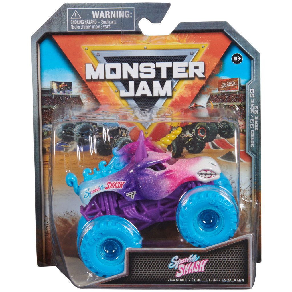 Mainan Mobil Monster Jam Vehicle 1:64