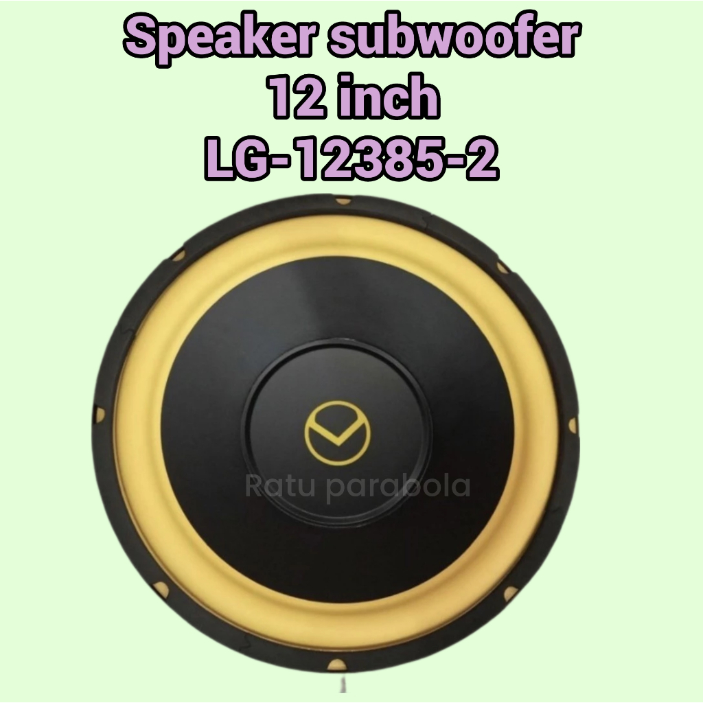 Speaker Legacy sparta series 12 inch 12385-2 subwoofer