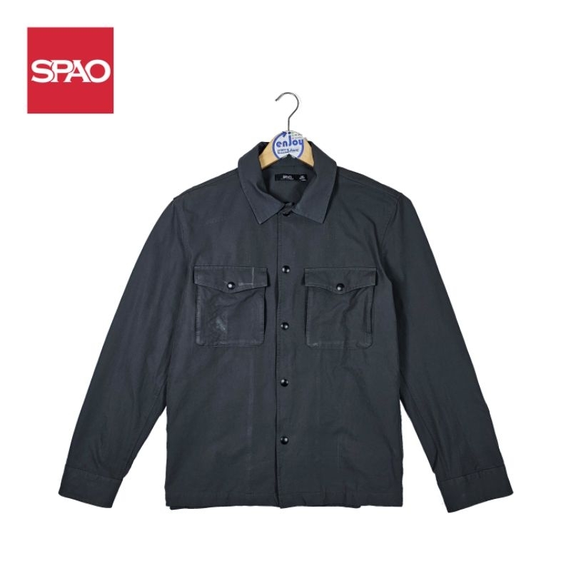 kemeja shirt overshirt pria cowok SPAO baju atasan kerja work
