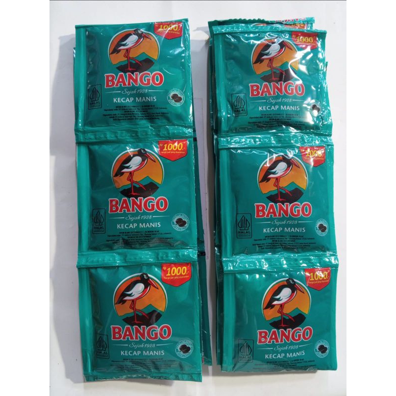 

Kecap Bango Sachet isi 12 pcs @25g