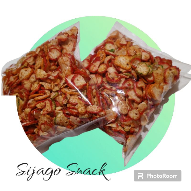 

kerupuk seblak kering pedas 250 gr keripik seblak hot spicy camilan jajanan kekinian murah meriah