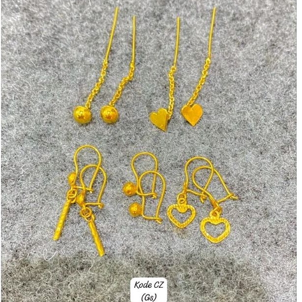 ANTING KOIN 91 TERMURAH MIRIP EMAS ASLI