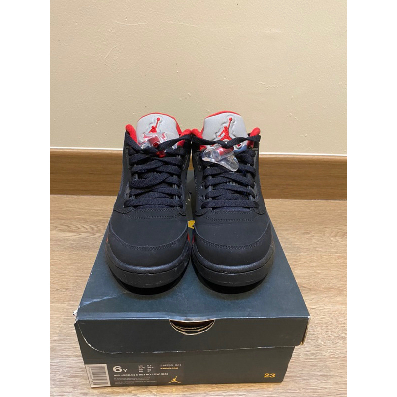 (PRELOVED) AIR JORDAN 5 RETRO LOW (GS) SIZE 38,5