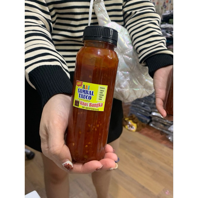 

SAMBEL SAMBAL tmTAUCO BOTOL AAI khas bangka READY TGRG BISA GOSEND