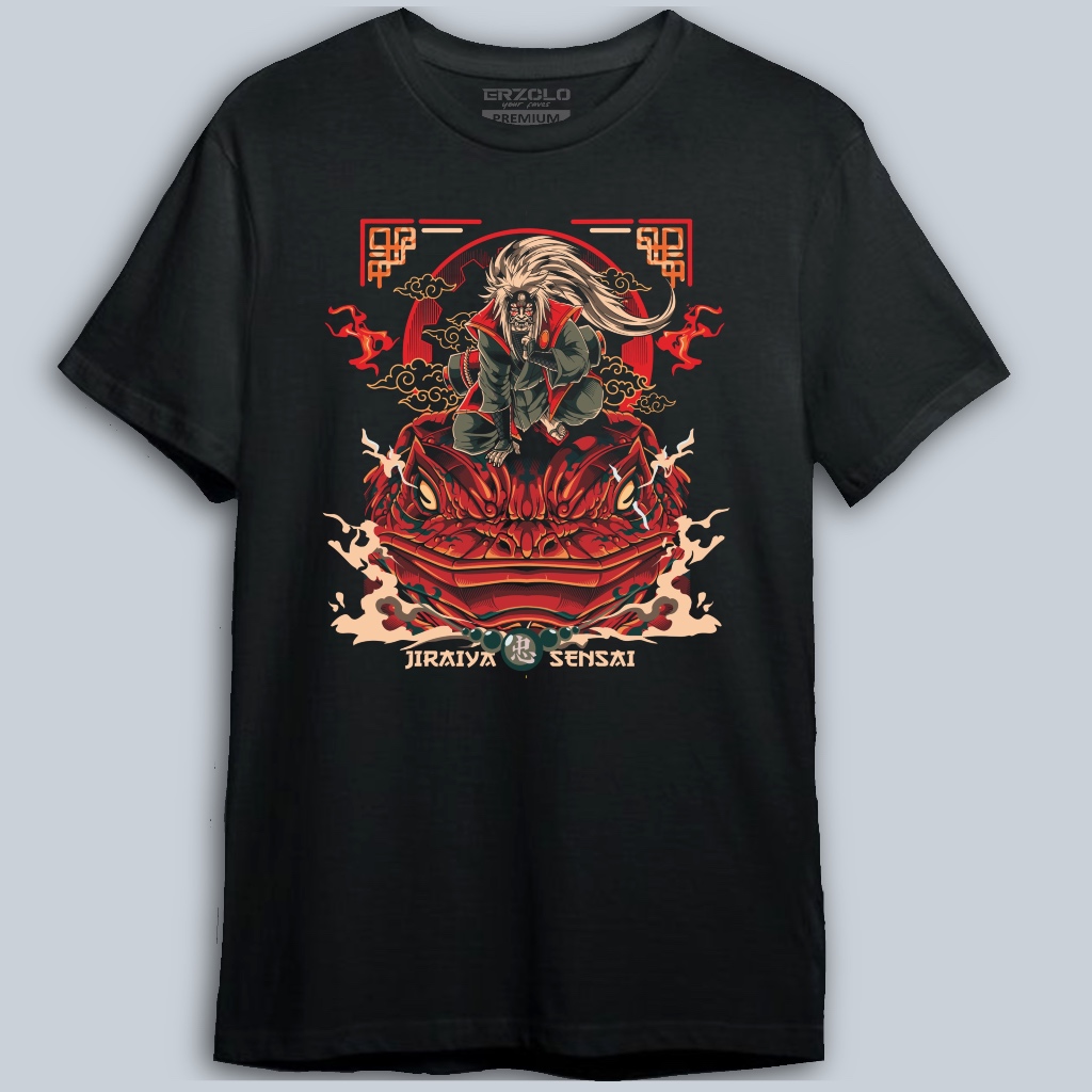 Kaos Tshirt Anime series NARUTO | JIRAIYA SENSAI