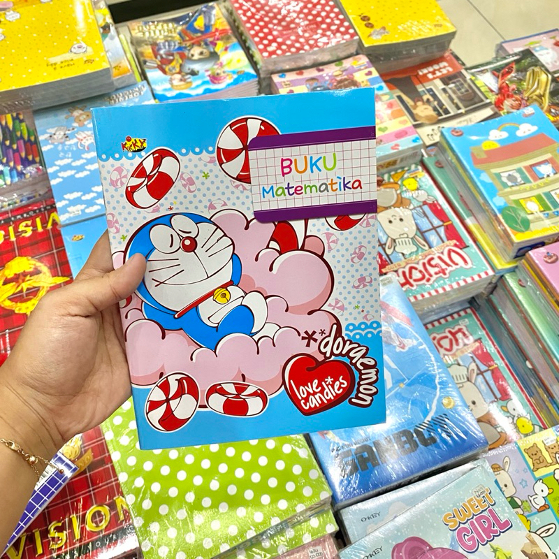 

(ECER) BUKU TULIS STRIMIN KOTAK KECIL 5MM KIKY 38 LEMBAR