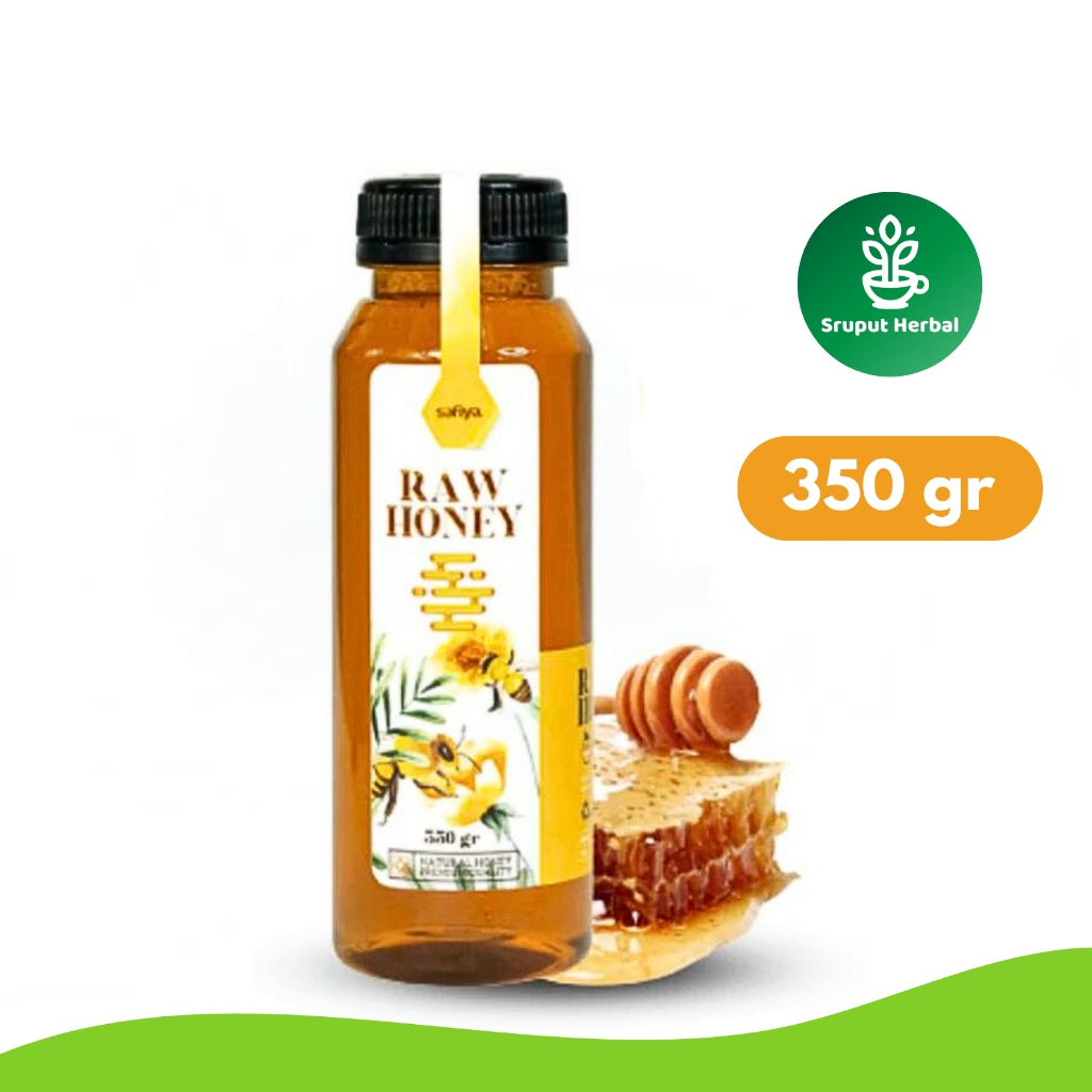 

Madu Murni Asli 350 Gram | Safiya Raw Honey Premium Original Sruput Herbal