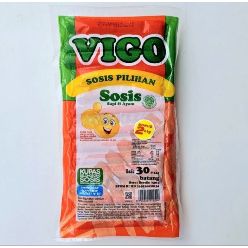 

Vigo Sosis isi 30