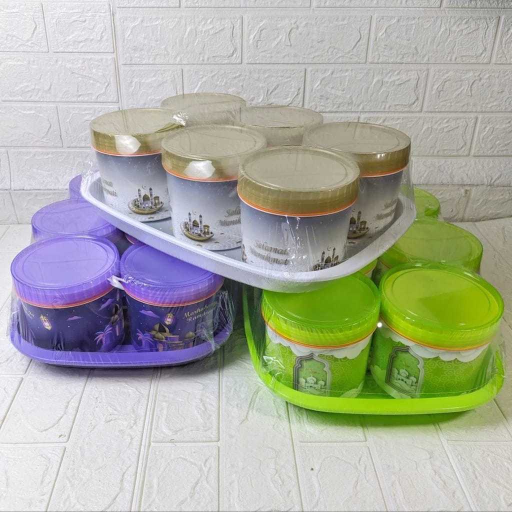 Toples Calista Set Nampan jumbo/Toples Tonam Islamic 6.pcs Toples Lebaran