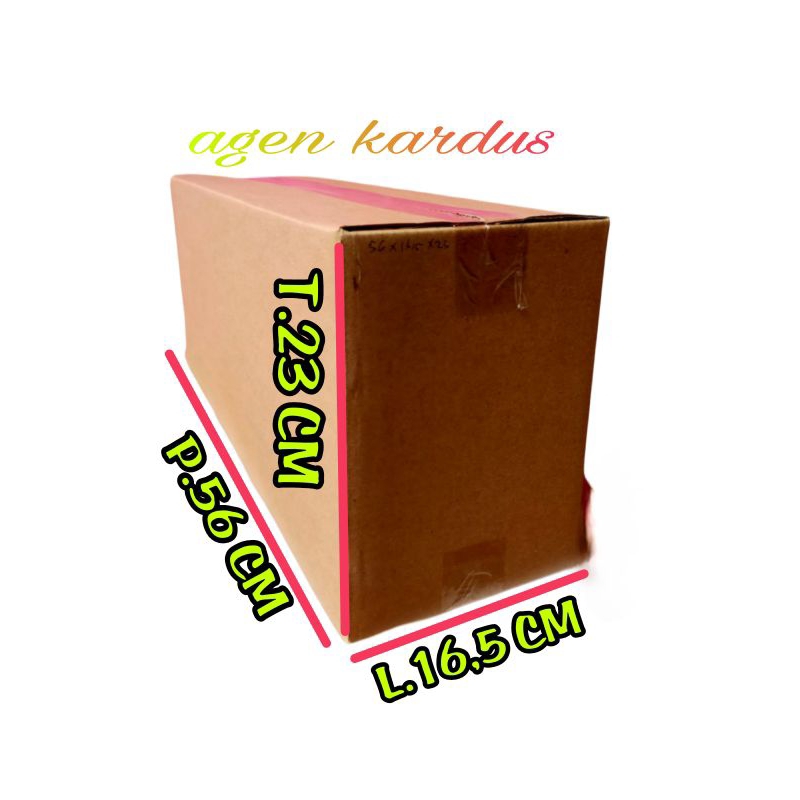 

kardus polos UK 56x16'5x23 kardus kecil kardus packing