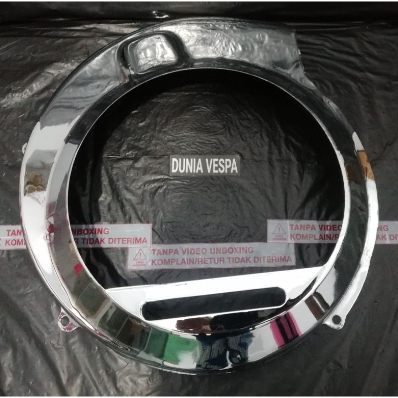 Tutup kipas krom vespa super kruk as kecil