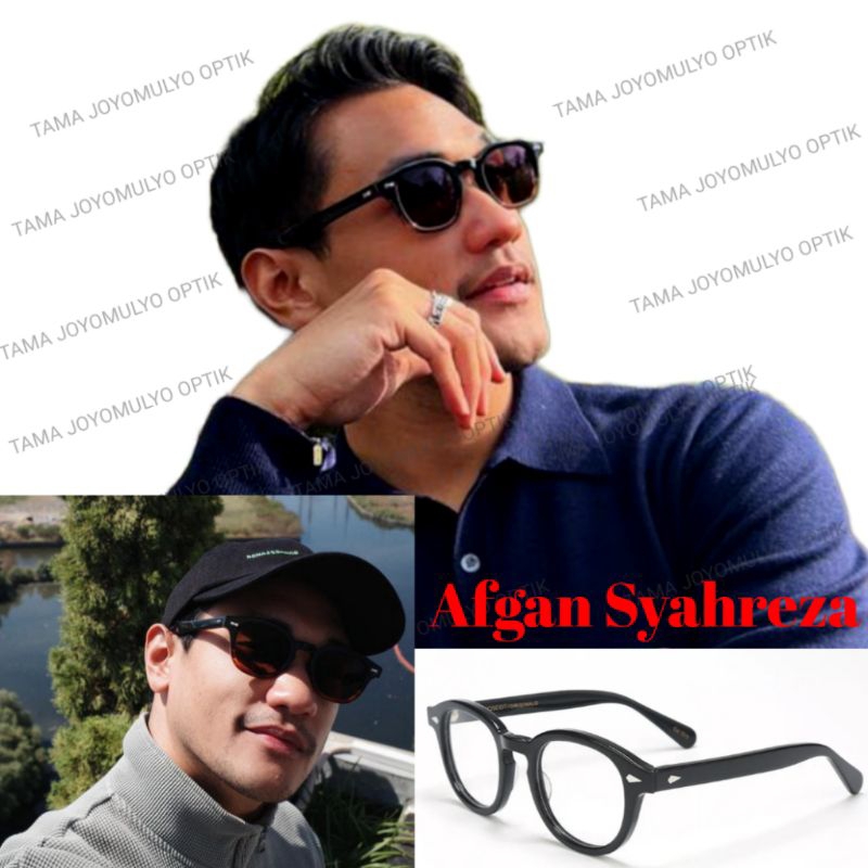 Kacamata Pria MOSCOT Lemtosh Afgan Syahreza [Blucromic Night DOMAS] Normal Dan Minus