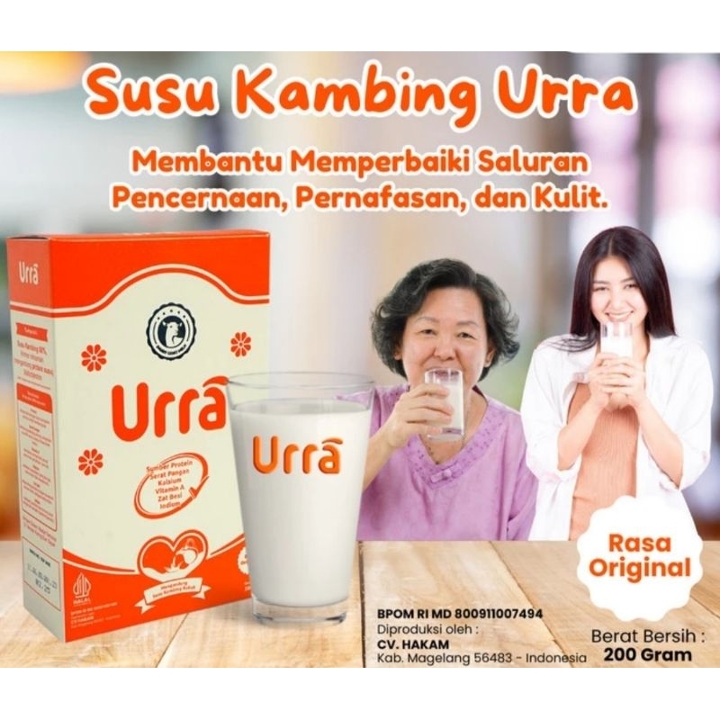 

SUSU URRA SUSU KAMBING PREMIUM SANEEN EROPA ISI 200 GRAM