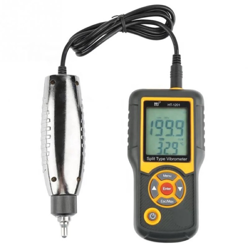 HT-1201 Digital Vibration Tester Precision Split Type Vibration Meter