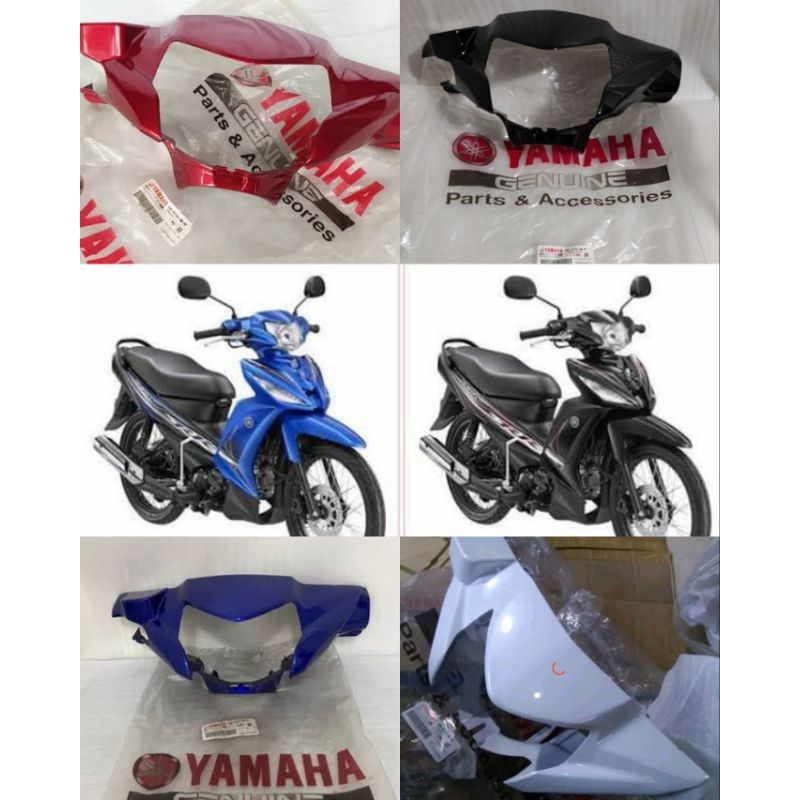 BATOK SETANG BAGIAN DEPAN YAMAHA VEGA RR BIRU PUTIH HITAM MERAH ORI YGP