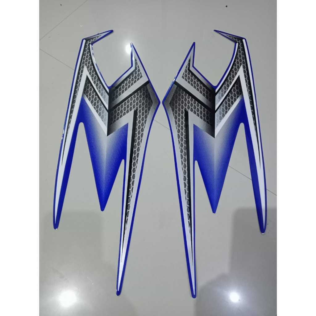 STIKER TENGKI TANGKI RX KING 2004 BIRU