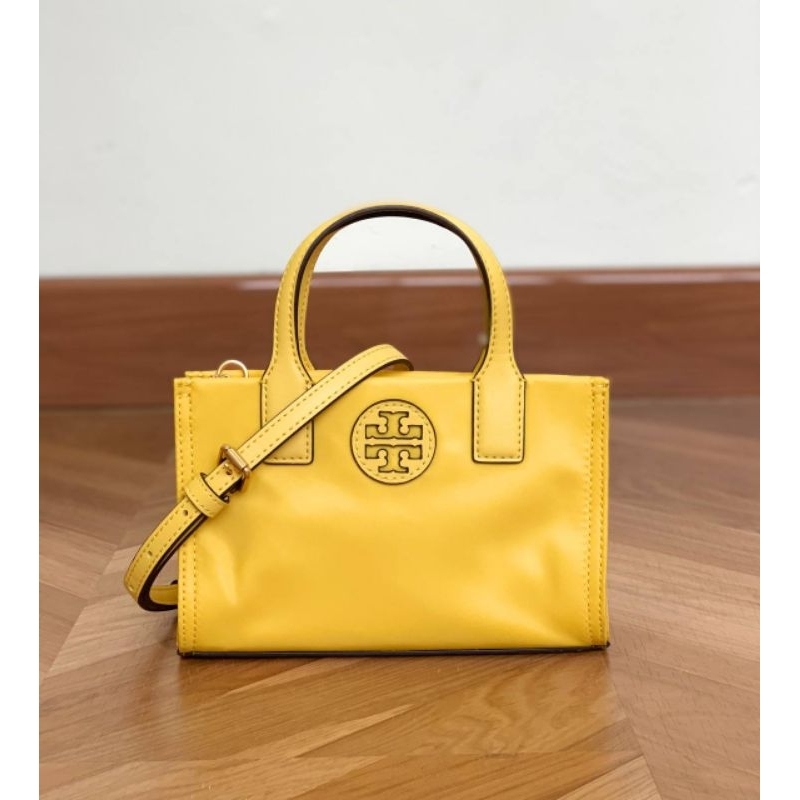 TB ELLA NYLON MINI TOTE LIMONE (YELLOW)