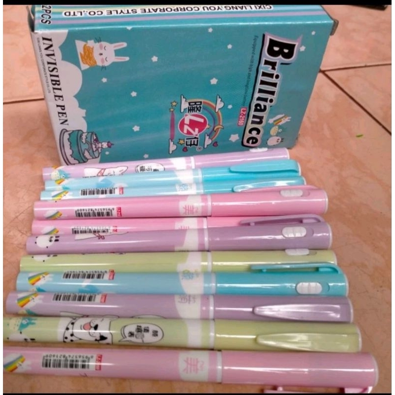 

PROMO 1 Pcs Mainan Pena Ajaib Pulpen SenterMagic Pen Motif Kartun Terbaru Grosir