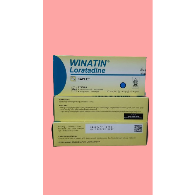 WINATIN TABLET PER BOX ISI 10 STRIP