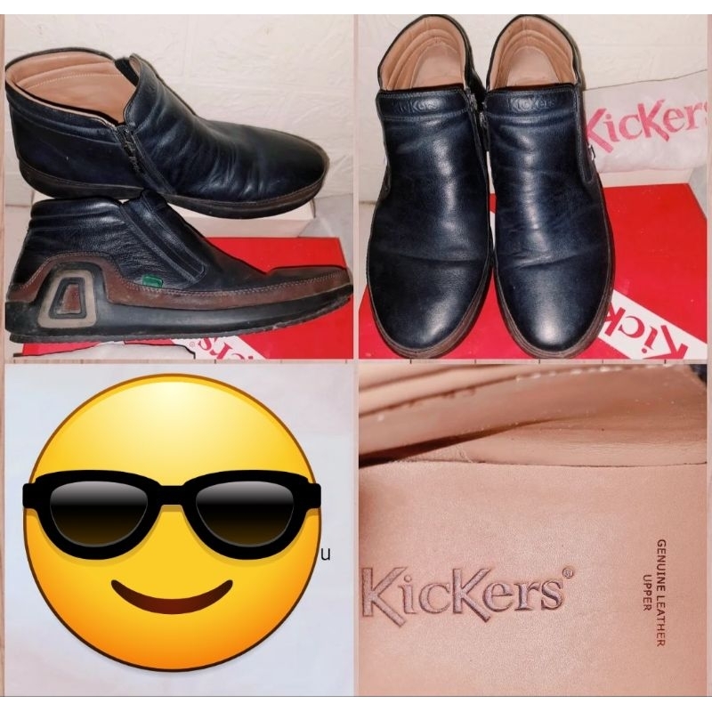 preloved sepatu pria kickers original