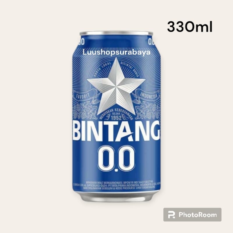 

Bintang Zero Soft Drink 330ml