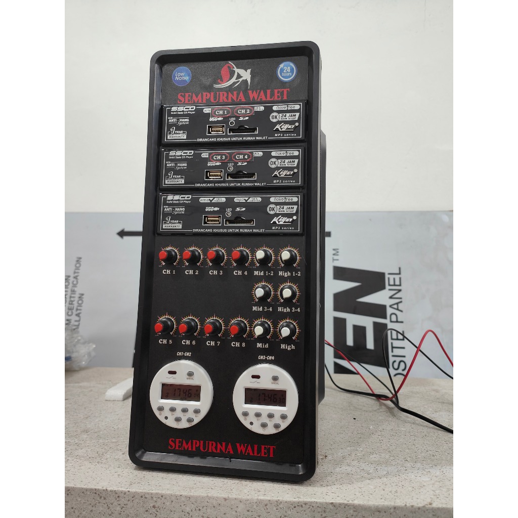 MesinWalet / CPU Walet / Ampli Walet / 8CH / 2 timer / MP3 KIYA